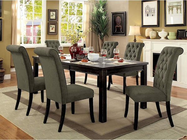 7-Piece Table and Chair Set