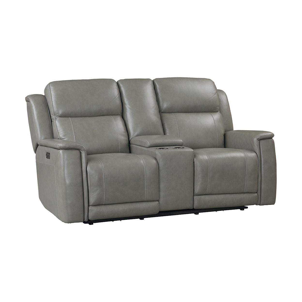 Bassett Club Level - Conover Power Reclining Console Loveseat