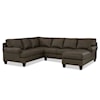 Hickory Craft DESIGN OPTIONS-LC9 Custom 3-Piece Sectional Sofa
