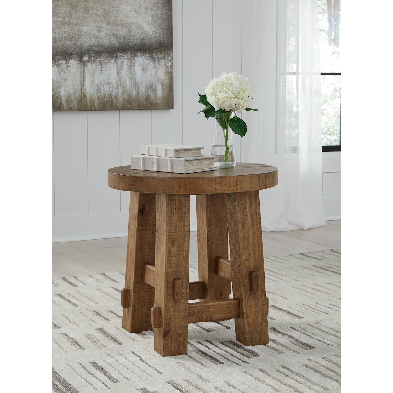 Signature Design by Ashley Mackifeld Round End Table