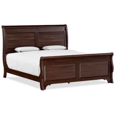 King Master Sleigh Bed