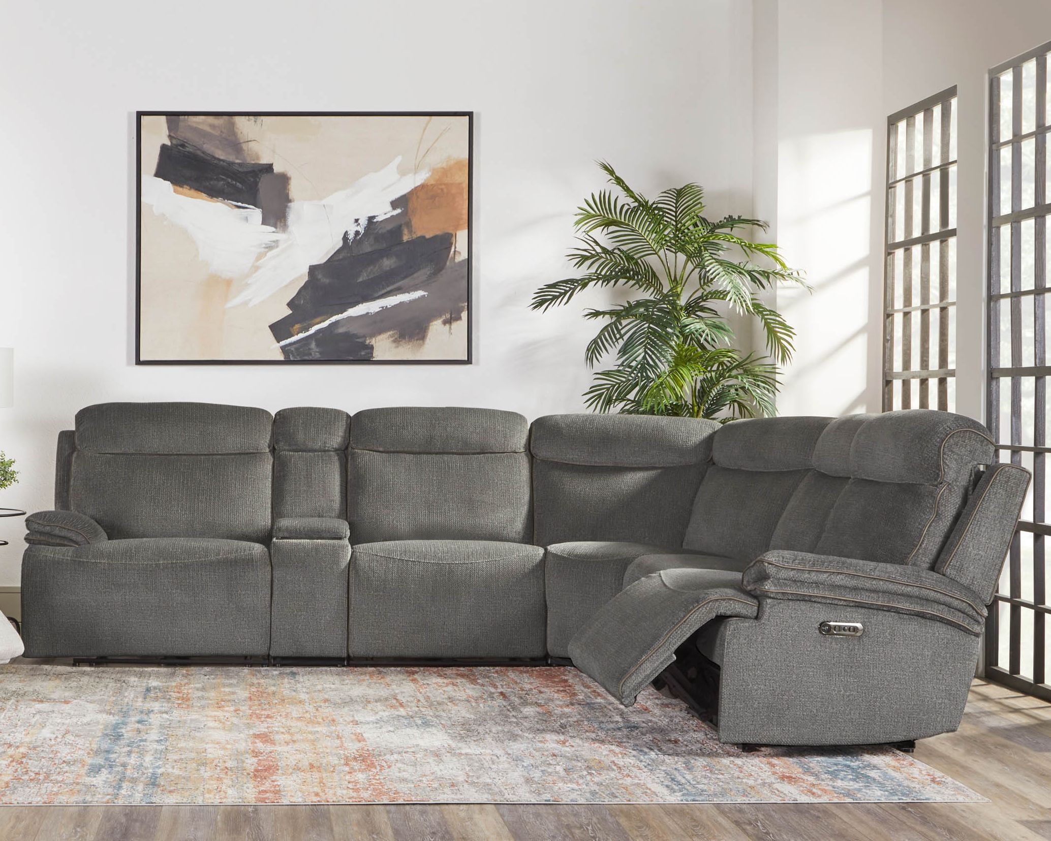 Parker Living Alpine 6-Piece Power Reclining Sectional Sofa