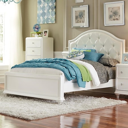 3-Piece Upholstered Full Panel Bedroom Set