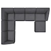 Modway Comprise 7-Piece Sectional Sofa