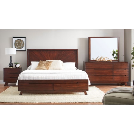 Queen Panel Bed