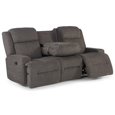 Power Space Saver Reclining Sofa w/ Tray