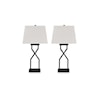 Benchcraft Brookthrone Metal Table Lamp (Set of 2)