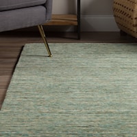 2'3" x 7'6" Turquoise Runner Rug