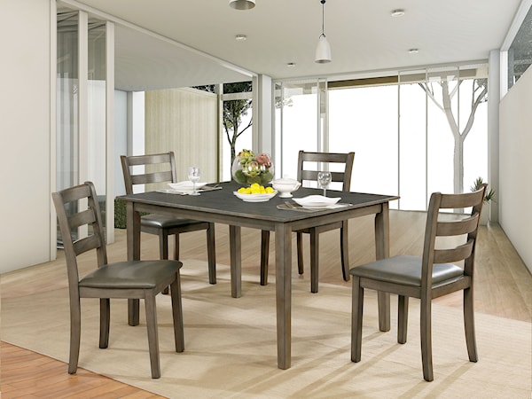 5 Pc. Dining Table Set