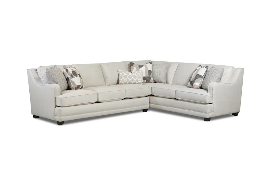 7000 GOLD RUSH ANTIQUE 2-Piece Sectional by Fusion Furniture at Howell Furniture