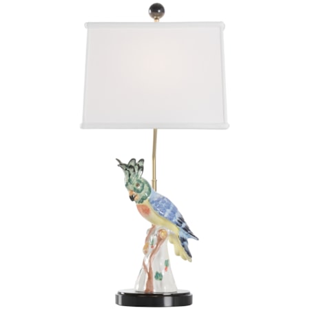 Hope Parrot Lamp - Left Facing