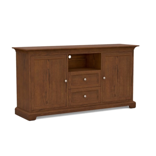 Transitional Customizable 63" TV Console