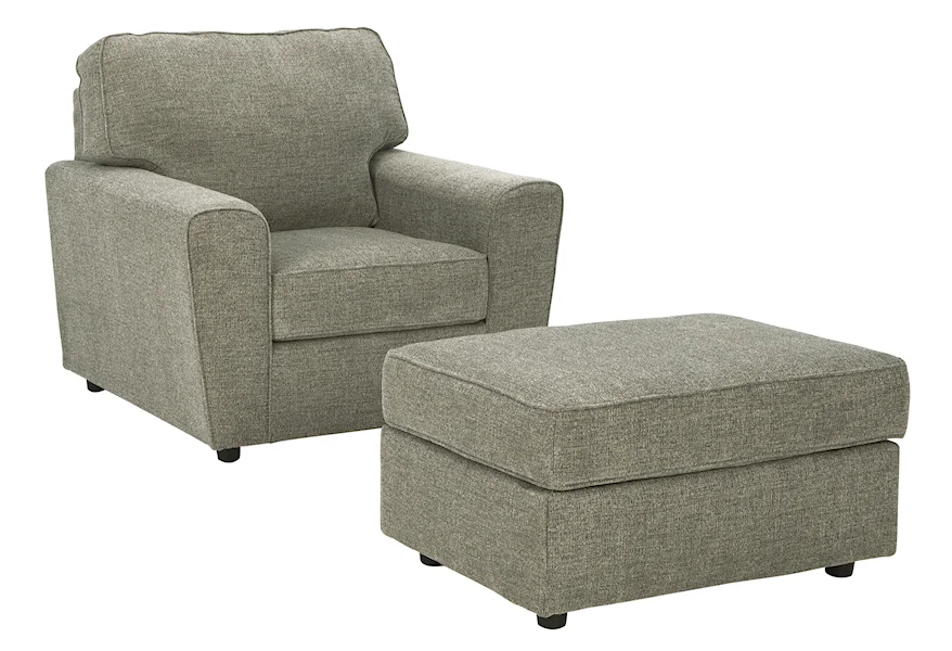 Cascilla Chair & Ottoman by Signature Design by Ashley at Pilgrim Furniture City