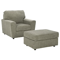 Chair & Ottoman