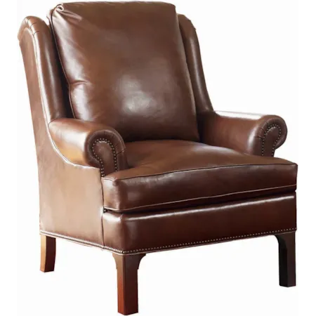 Pinehurst Wing Chair - Leather