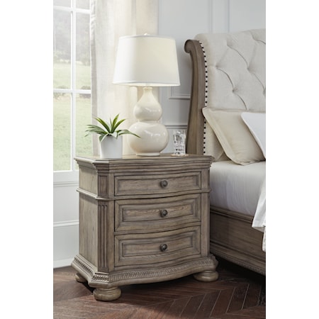 3-Drawer Nightstand