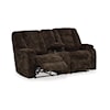 Signature Design by Ashley Furniture Soundwave Reclining Loveseat w/Console