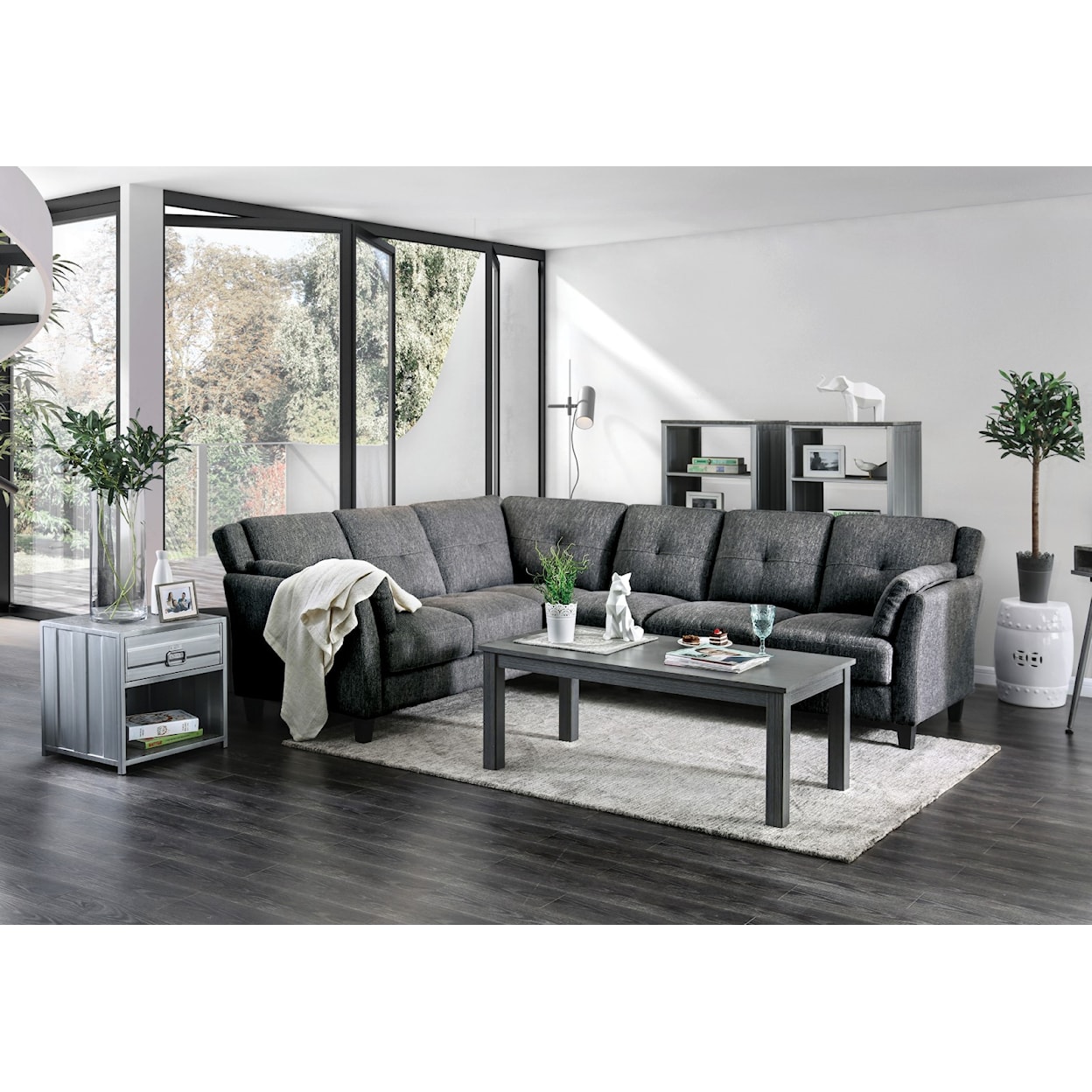 Furniture of America Kaleigh Sectional