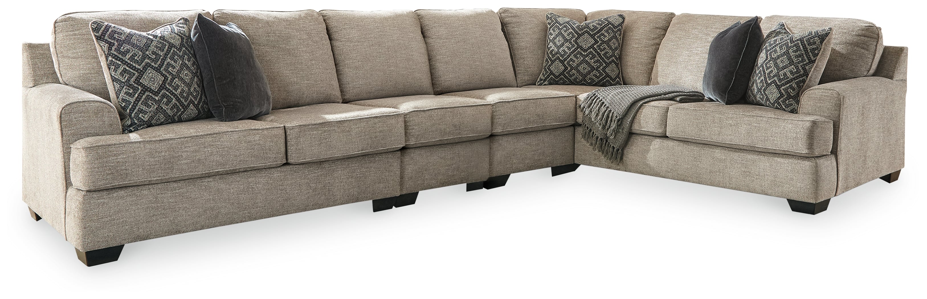 Ashley Signature Design Bovarian 56103S5 4-Piece Sectional | Dunk ...