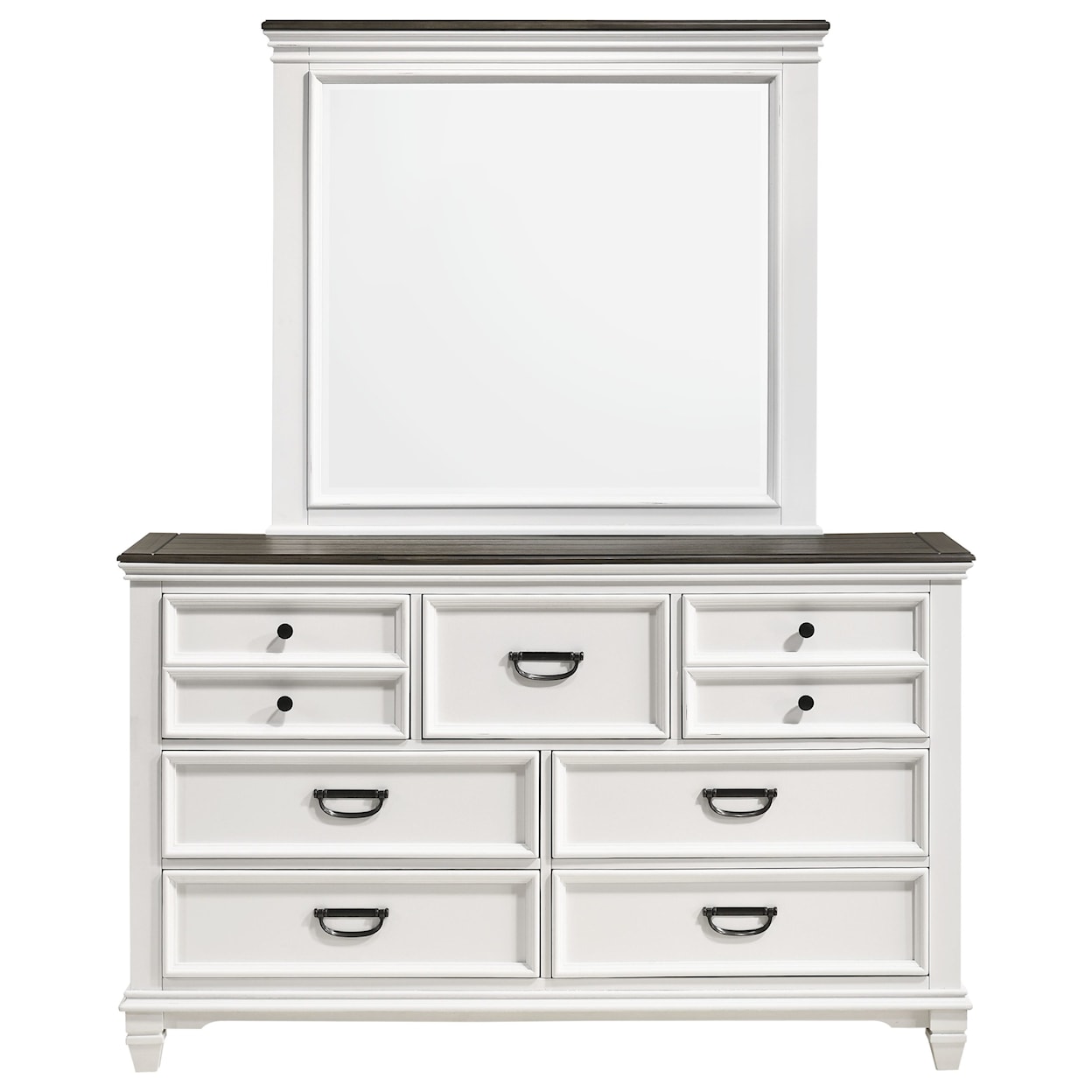 Lifestyle 8309 Mirror and Dresser Set