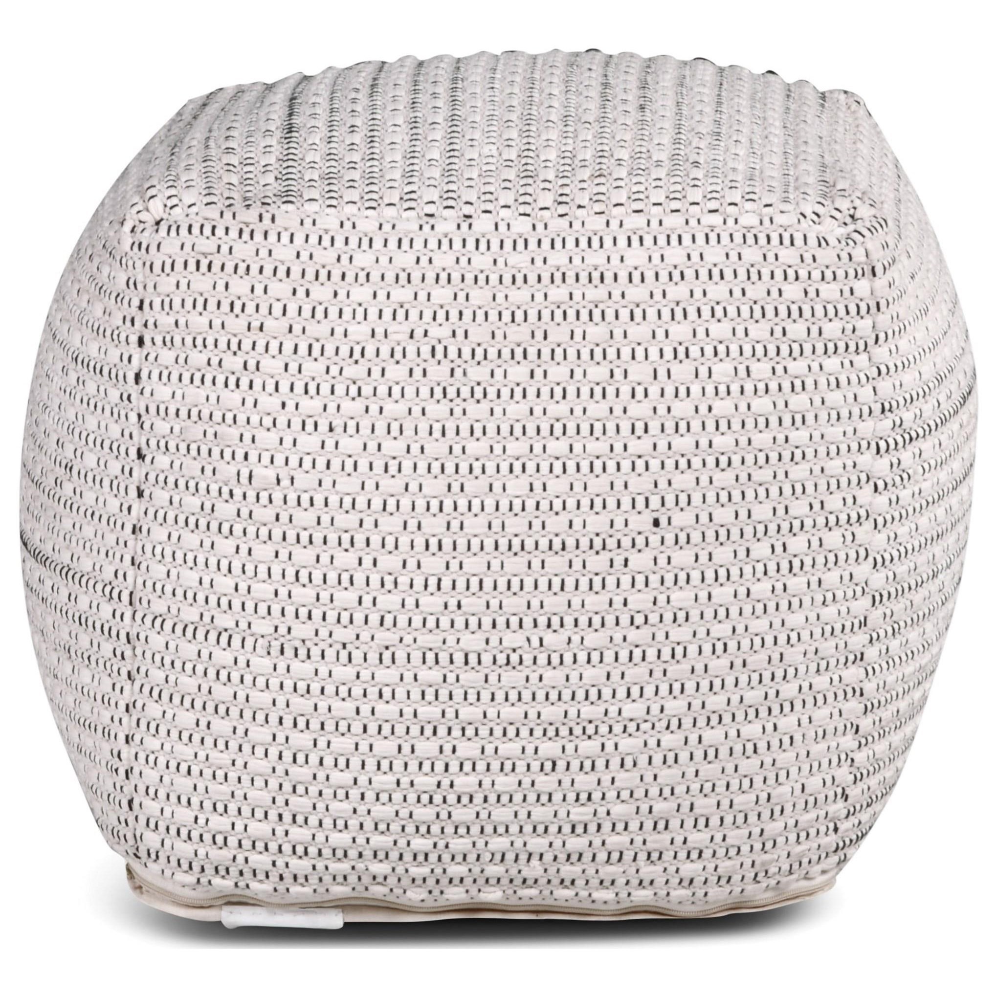 Handwoven Pouf