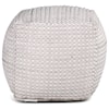 Steve Silver Hakim Handwoven Pouf