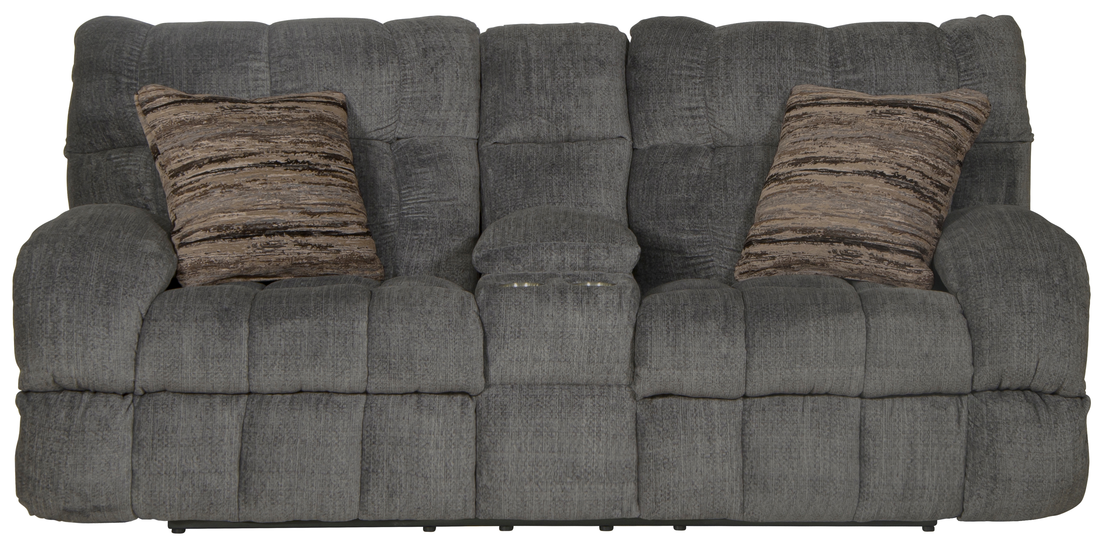 Catnapper Ashland Lay Flat Manual Reclining Console Loveseat