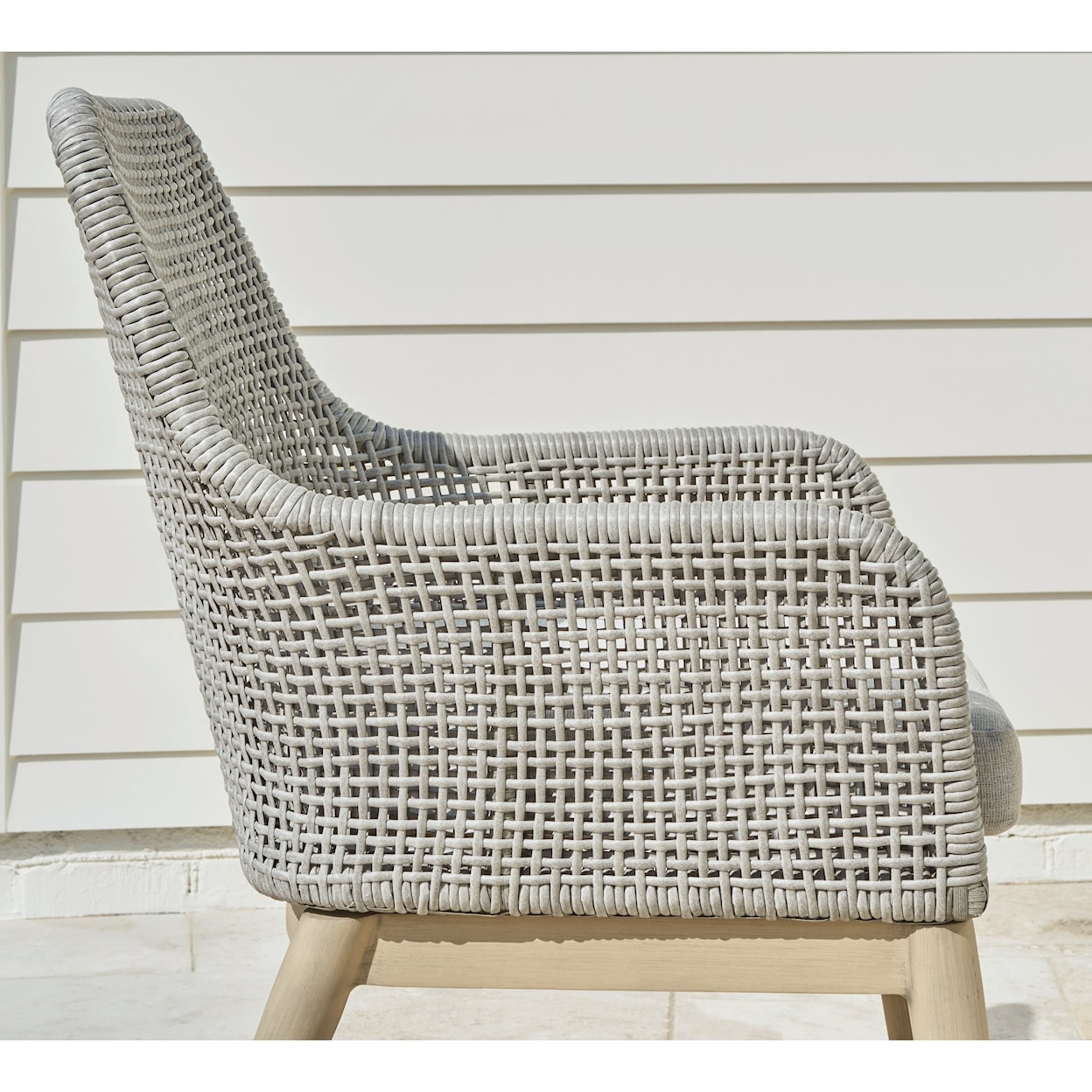 Ashley Furniture Signature Design Seton Creek Outdoor Dining Arm Chair (Set of 2)