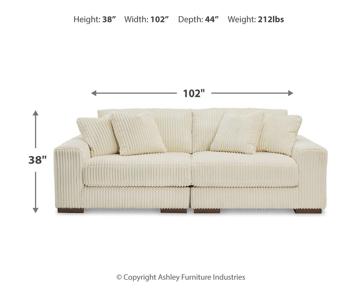 2-piece Sectional Sofa