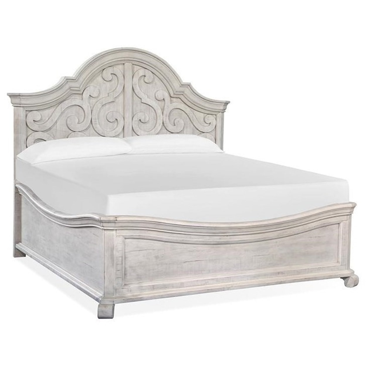 Magnussen Home Bronwyn Bedroom Queen Shaped Panel Bed