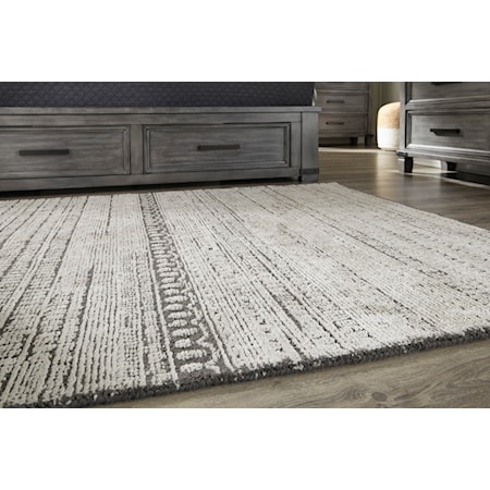 Wimgrove Taupe/Charcoal Large Rug