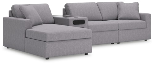 4-piece Sectional With Chaise