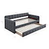 Crown Mark Haven Haven Daybed Arm Grey