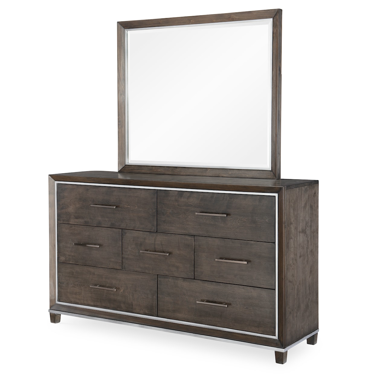 Legacy Classic Counter Point Dresser and Mirror Set