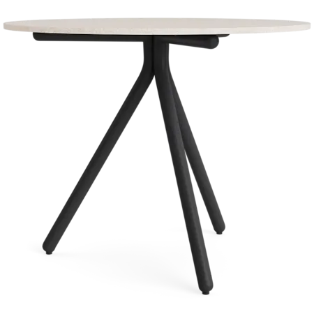 23" Rd. Aluminum Nesting Table w/Dekton Top