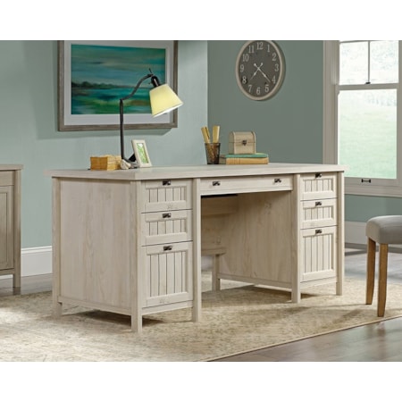 Double Pedestal Executive Desk