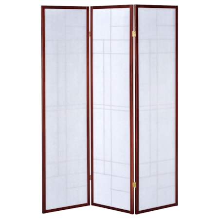 3-Panel Room Divider Folding Shoji Screen