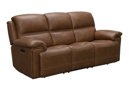 Casual Power Reclining Sofa with Power Headrest