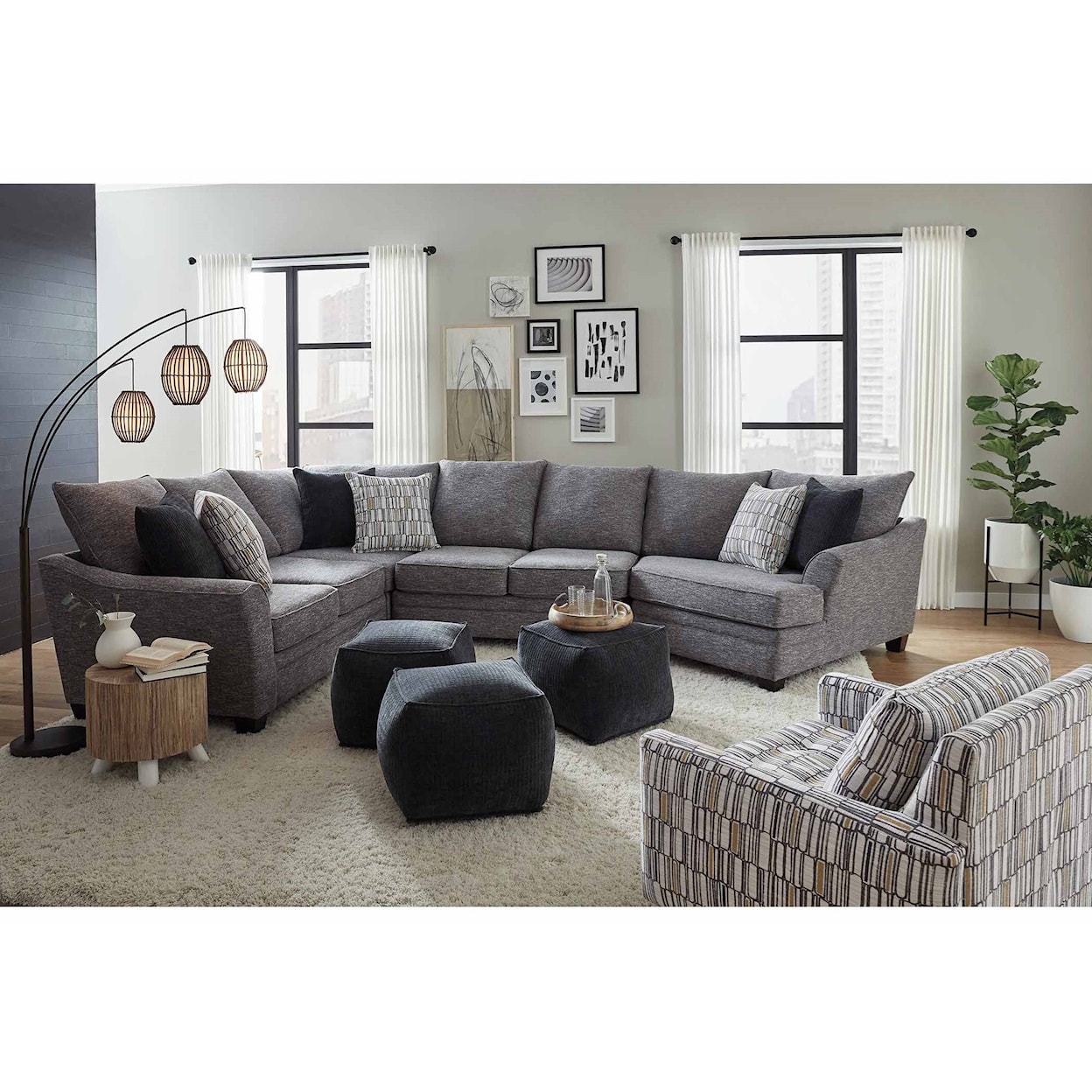 Franklin 983 Paradox Sectional Sofa