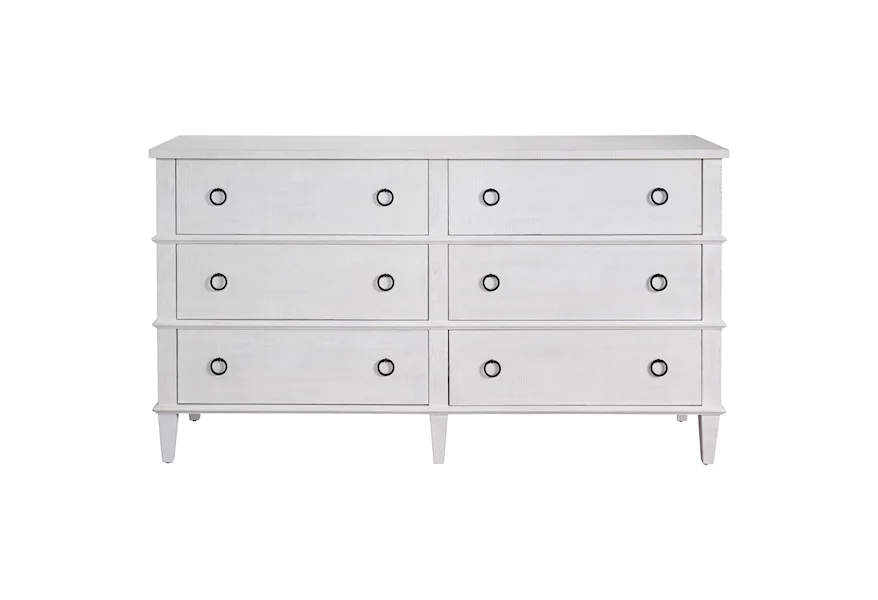 Modern Farmhouse 6-Drawer Dresser by Universal at Powell's Furniture and Mattress