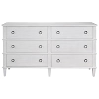 Farmhouse 6-Drawer Dresser