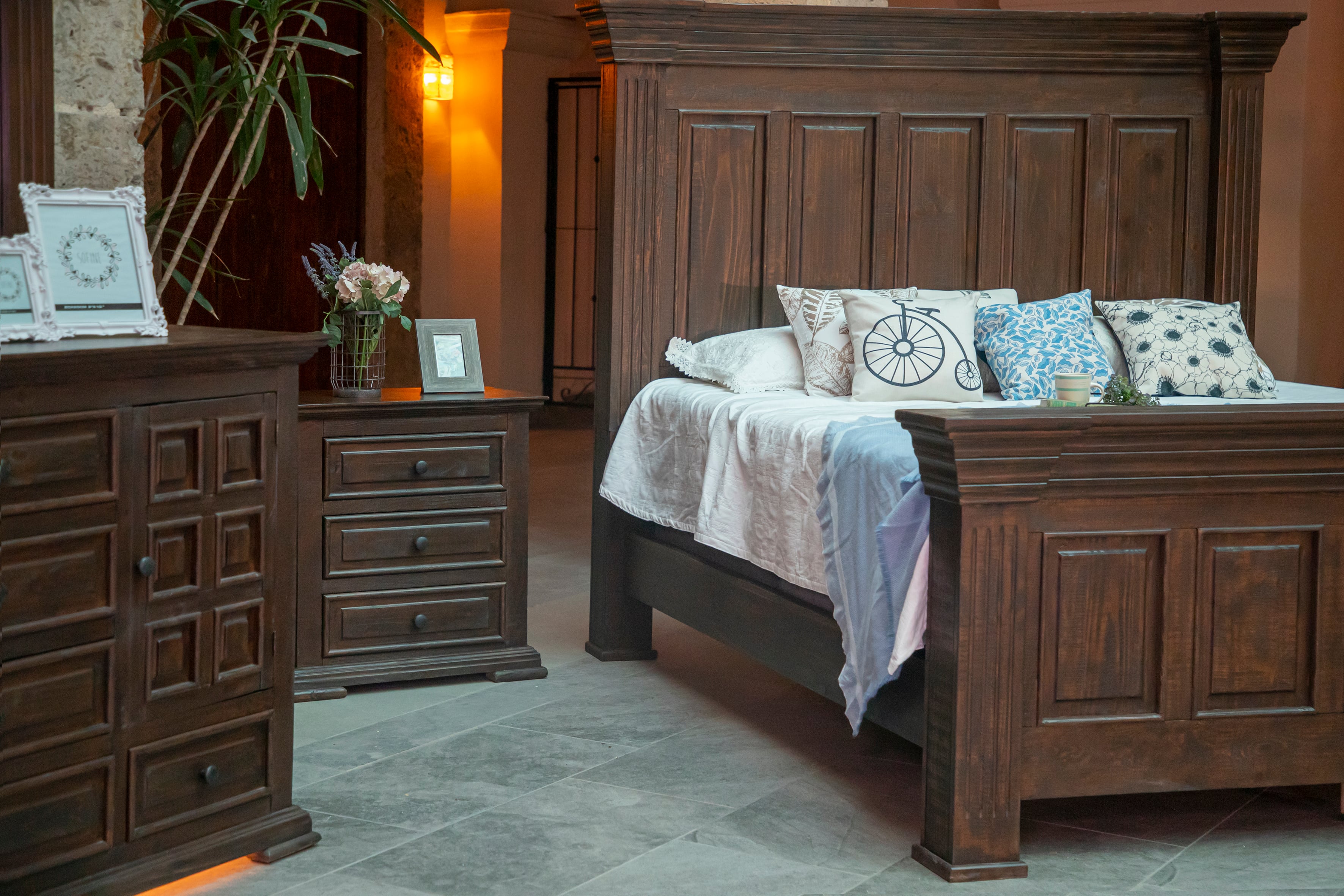 International Furniture Direct Terra Nightstand