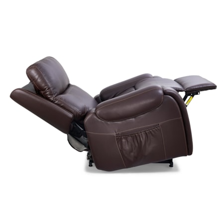 Power Recliner w/ Headrest &amp; Lumbar