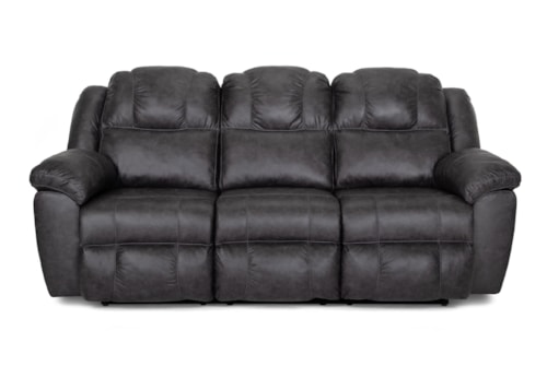 Casual Power Reclining Sofa with Integrated USB Port