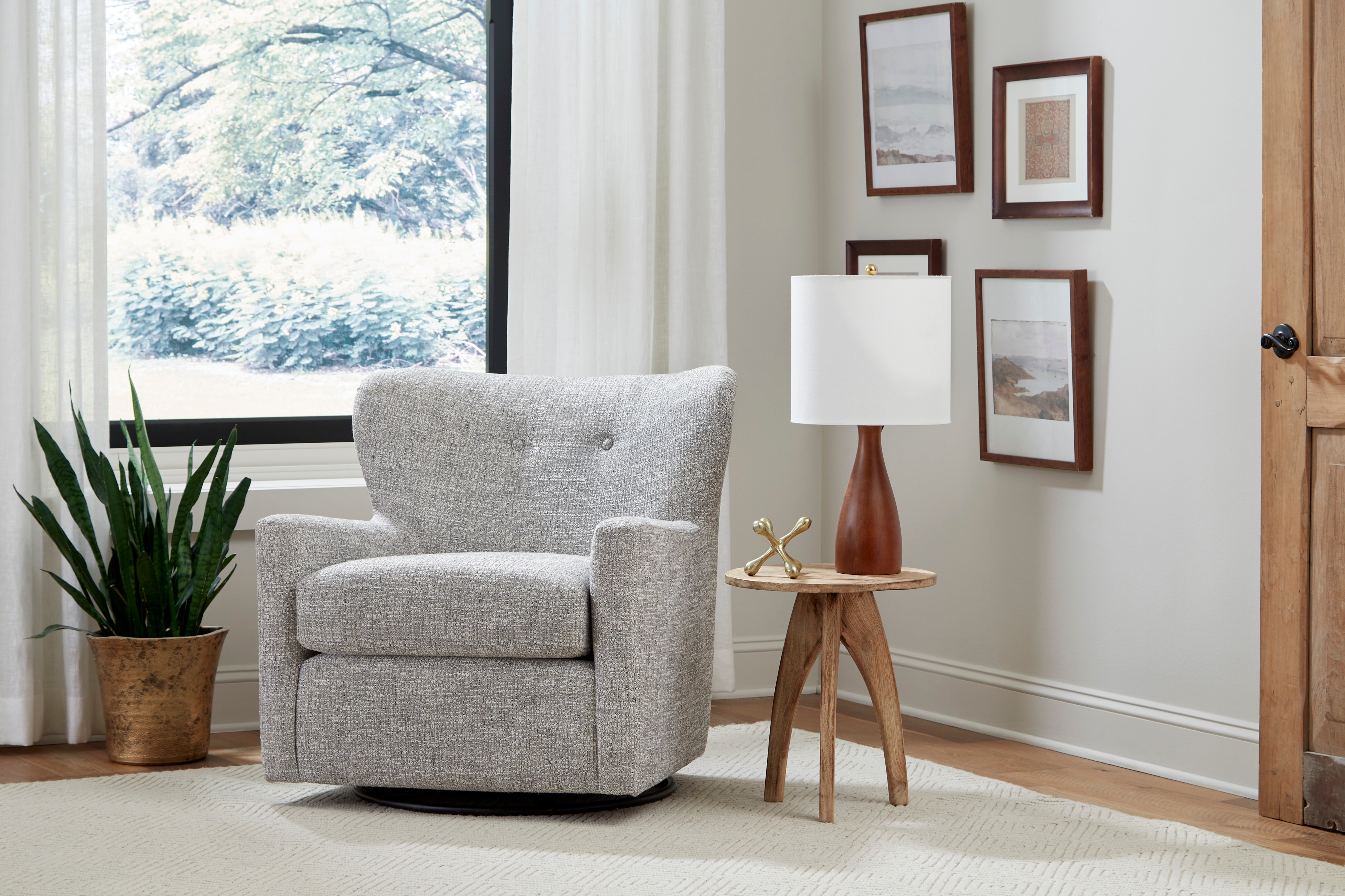 Best Home Furnishings Casimere Swivel Glider Chair