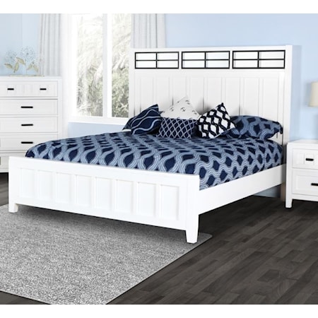 Queen Panel Bed