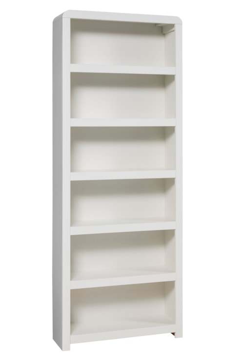 Contemporary 6-Shelf 84" Bookcase