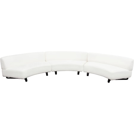 Armless 3-Piece Sectional