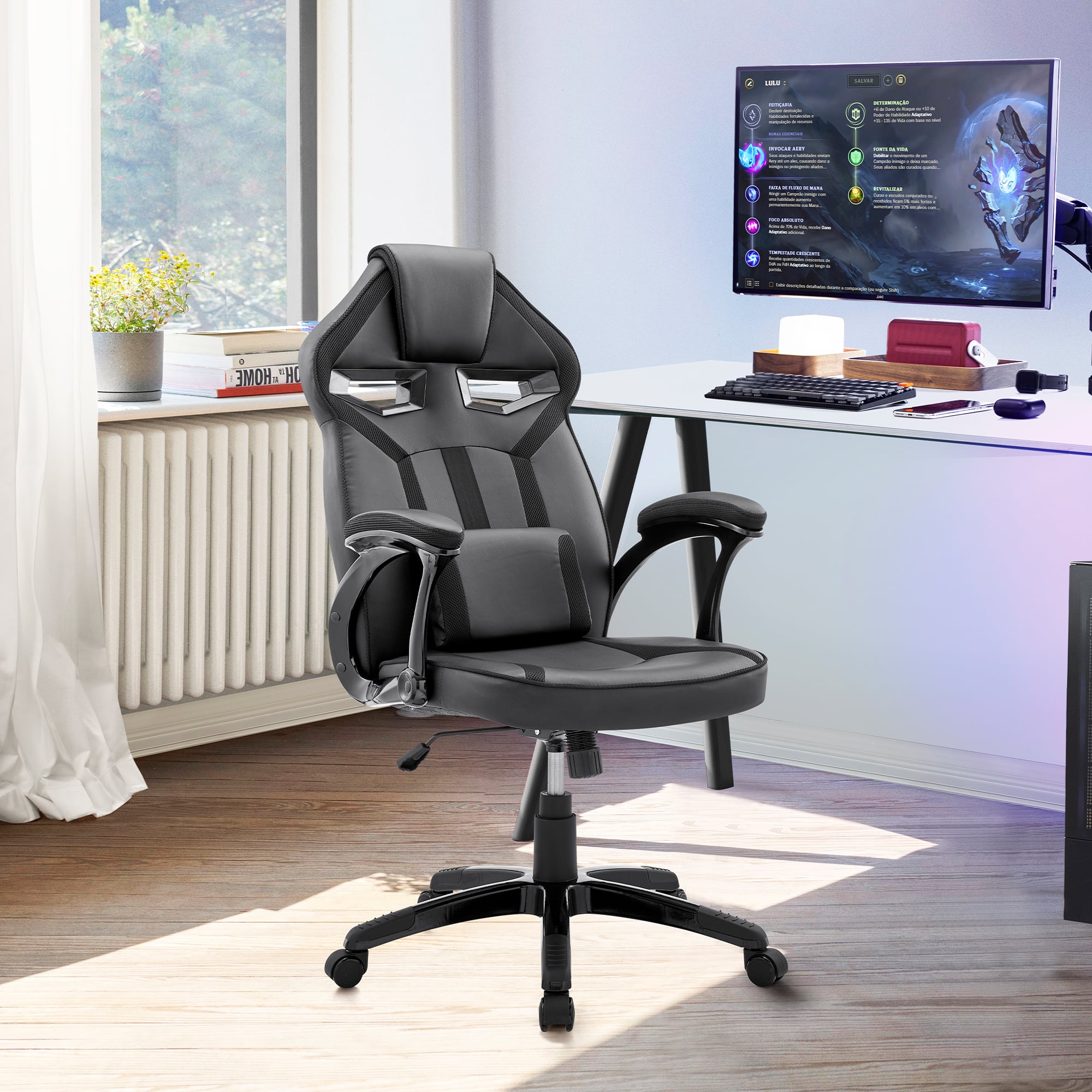 Armen Living Aspect Gaming Chair