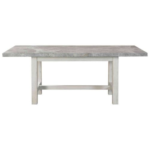 Modern Farmhouse Marble Top Dining Table